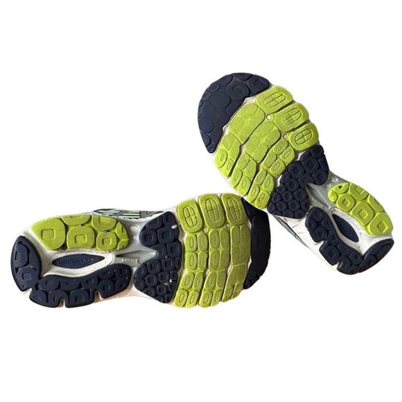 New Balance 860 v7 blue lime running sneakers - Picture 7 of 8